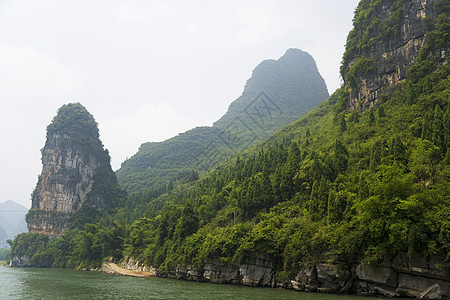 李里河和喀斯山的桂林 假期 水 宁静 农村 东方图片