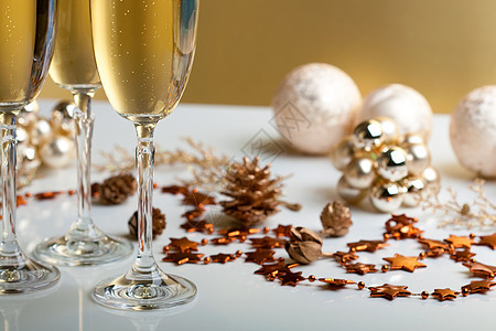 香槟杯 前夕 长笛 快乐的 周年纪念日 假期 干杯 液体图片