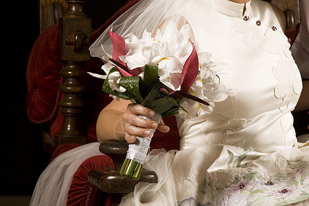 新娘花束 叶子 花朵 时尚 婚姻 玫瑰 浪漫 妻子 戒指图片