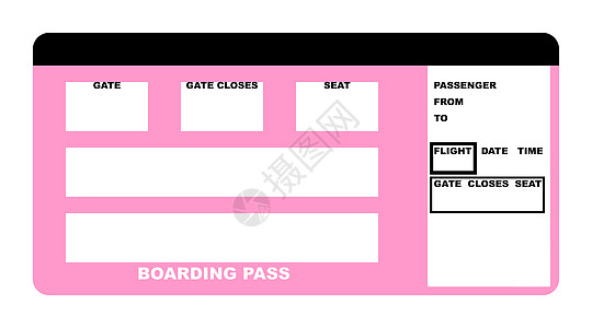 登机出入证 白色的 飞机 司 空的 飞行 门 闲暇图片