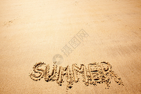 夏季沙沙 海岸 旅游 游客 海洋 自然 户外的 写背景图片
