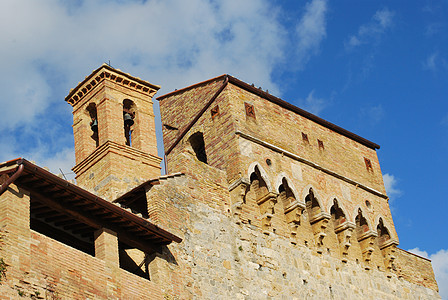 圣吉米尼纳诺 吸引力 托斯卡纳 佛罗伦萨 建筑的 蓝色的 观光 历史的图片