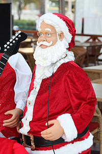 音乐圣诞老人图片