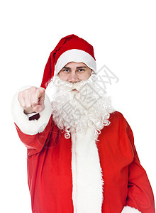 圣诞老人 戏服 幽默 圣诞节 微笑 假期 圣诞帽图片