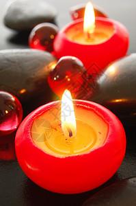 爱 芳香疗法 和谐 假期 浪漫 蜡烛 浪漫的 圣诞节 放松背景图片