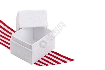 纸盒 空的 纸板 丝带 假期 包装 红色的 祝贺 礼物背景图片