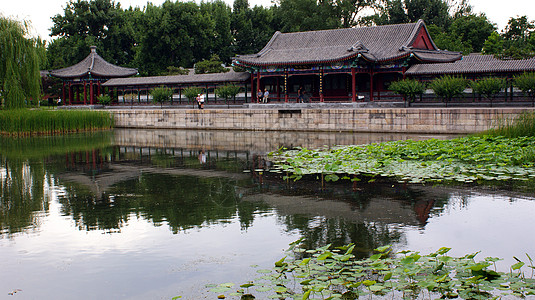 藏族寺庙中国北京暑期宫 亚洲 遗产 颐和园 和谐 杰作 旅游景点背景