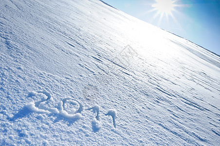 2011 年雪和阳光图片