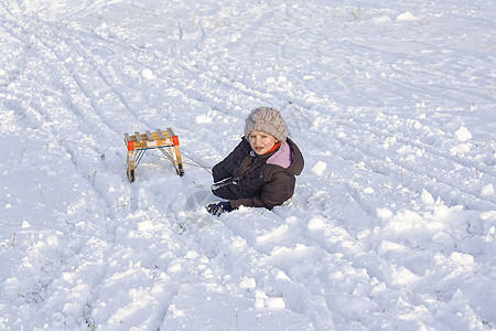 下雪的小女孩 季节 喜悦 乐趣 天气 帽 夹克图片
