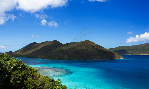 圣约翰岛的莱斯特湾 旅游 加勒比 国家的 船 岛屿 海洋图片