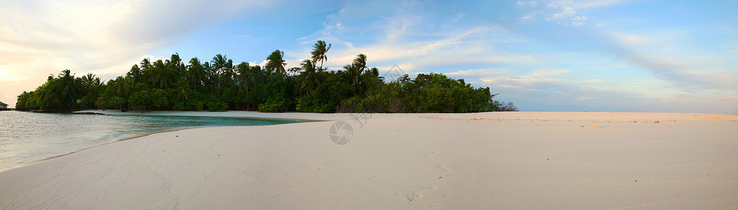 马尔代夫的海滩图片