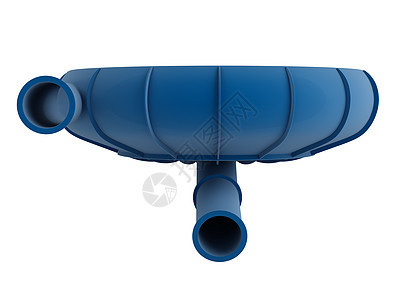 碗水幻灯片 蓝色的 震惊 异国情调 水上乐园 吸引力 滑动 水槽 休息图片