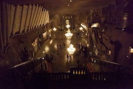 Wieliczka 盐矿 克拉科夫 岩石 波兰 博物馆图片