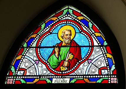 彩色玻璃 皮埃尔 圣经 大教堂 装饰风格 基督教 美丽的图片