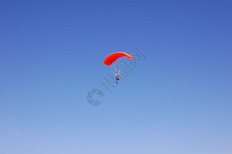 体育运动 娱乐 降落伞背景图片