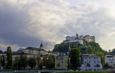 萨尔茨堡和城堡图片