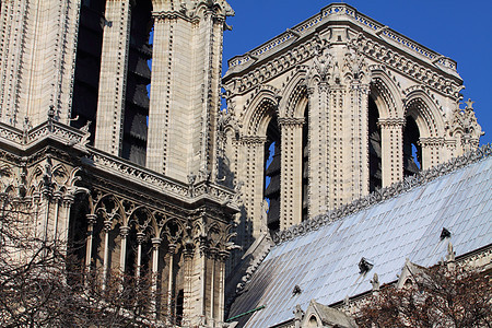 圣母大教堂   巴黎 石头 巴黎圣母院 欧洲图片