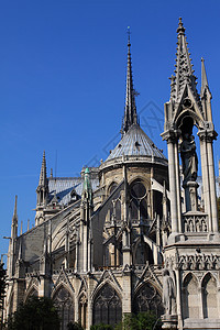 圣母大教堂   巴黎 雄伟 旅行 巴黎圣母院 宗教图片