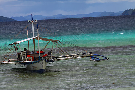 菲律宾科隆岛和马尔卡普亚岛 海景 天空 海滩 海图片