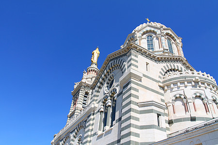 法国马赛Basilica女法官圣母报 法国 教会 前卫图片