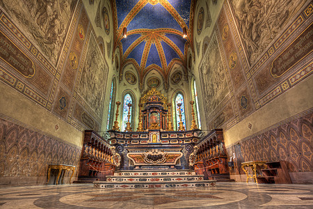 圣洛伦佐大教堂内地 罗马 意大利 历史 欧洲图片