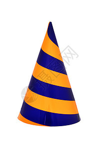 党帽 橙子 纸 派对 时间 庆典 帽子 新年背景图片