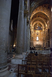 巴勒莫蒙里阿勒大教堂 婚礼 文化 诺瓦 玛丽亚 南部图片