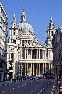 伦敦圣保罗大教堂 拉德盖特山 建筑 欧洲 历史性 教会 宗教的图片