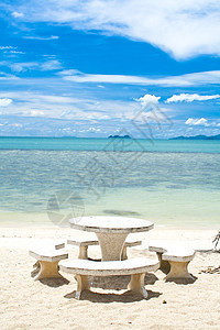 Samui岛 阳光 佩恩斯湾 泰国 水 蓝天 海背景图片