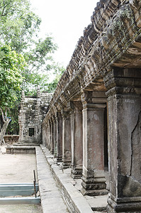普罗姆 巴戎寺 柬埔寨 亚洲 脸 古老的寺庙 古代雕刻 森林 丛林 世界遗产图片