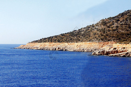 土耳其地中海海岸土耳其秋季海滨 1999年 悬崖 泻湖图片