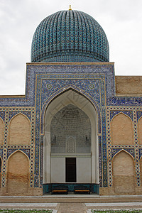 Gur-e Amir Tomb Samrkand 乌兹别克斯坦撒马尔罕 阿拉伯 丝绸之路图片