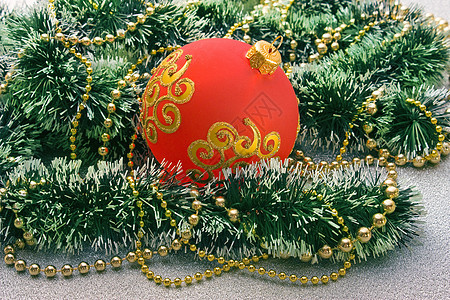 新年快乐 圣诞节 装饰品 冬天 明信片 树背景图片