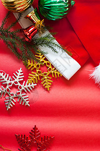 圣诞节装饰背景背景 白色的 冬天 装饰风格 绿色的背景图片