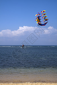 巴厘岛海滩的Kite图片