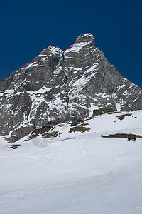 马托霍山下滑雪斜坡 著名的 瑞士 岩石 旅游 美丽的 冰川图片