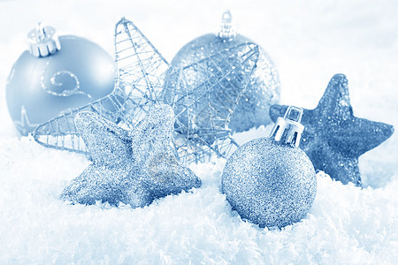 圣诞节装饰 庆典 假期 寒冷的 雪 季节 球图片
