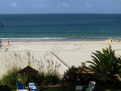 阿尔加韦Portimao的海滩 孤独 夏天 海岸线图片