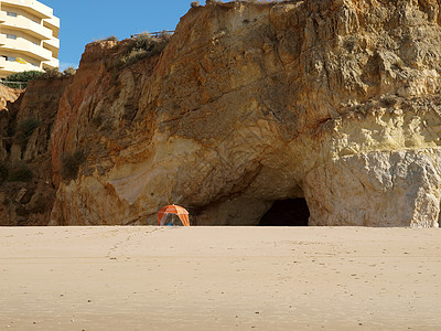 葡萄牙阿尔加韦大西洋沿岸的 洞穴 阿连特茹 海军 岩石图片