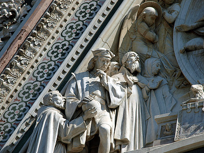 佛罗伦萨-杜奥莫 菲奥雷 意大利 宗教 圣玛丽亚德尔菲奥雷 大理石图片