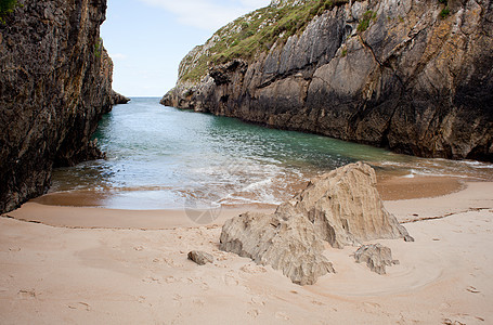 海滩 海岸 悬崖 洞穴 潜水 乡愁 热的 透明的 西班牙图片