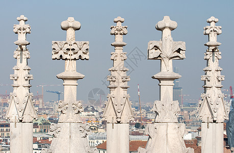 斯皮尔 米兰大教堂 塑造 大理石 宗教 建筑学 尖塔图片