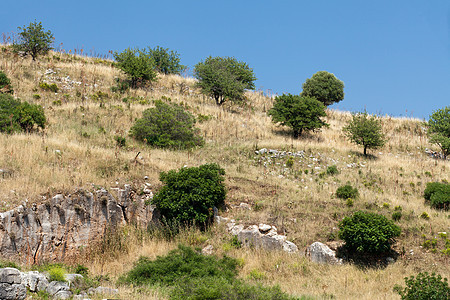古希腊城埃菲苏斯的废墟 古老的 摄氏度 土耳其 以弗所图片
