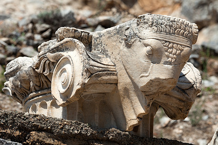 古希腊城埃菲苏斯的废墟 文化 以弗所 吸引力 中东 爱奥尼亚人图片