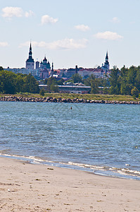 塔林海滩 爱沙尼亚 自然 夏天 蓝色的 户外的 城市 美丽的图片