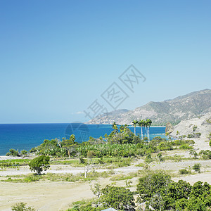 古巴格拉纳马省海岸线 外观 植物群 冷清 安静图片