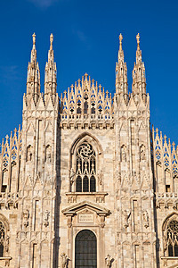 米兰大教堂 地标 历史性 欧洲 雕塑 艺术 天主教徒 哥特图片