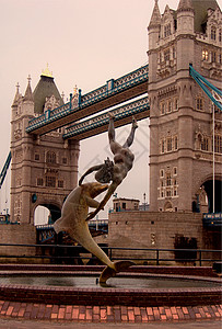 伦敦塔桥 美丽 伟大的 反射 传统 吸引力 高的 英国 纪念碑图片
