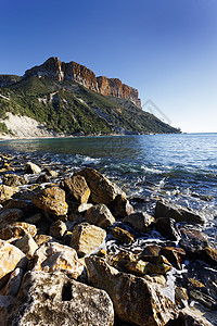 地中海岩石图片