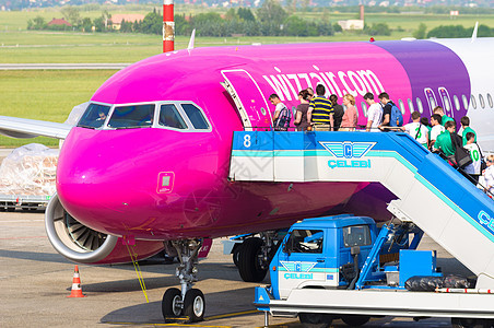 5月12日 匈牙利BUDAPEST 乘坐Wizzair飞机的行客 土地 旅游图片